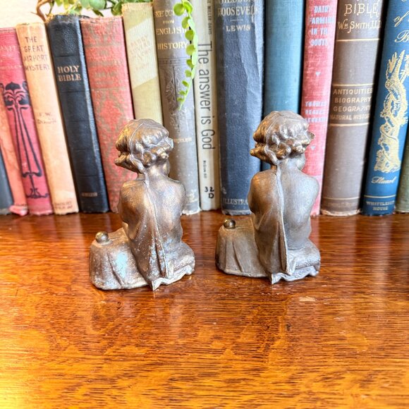 ♥️SOLD♥️Vintage Cast Metal Puti Figurines - Picture 8 of 13